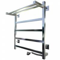 Электрический полотенцесушитель Тругор ПЭК 20 П КВ 60x40 с полкой Хром