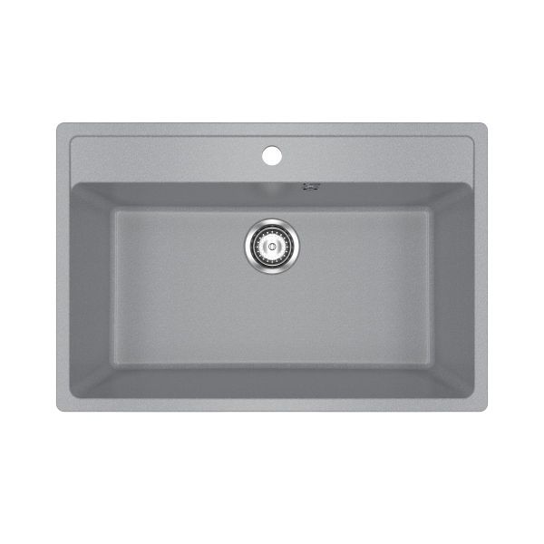 Кухонная мойка Ulgran U-600-309, темно-серый