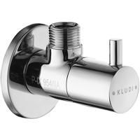 Вентиль, Kludi, 1/2" x 3/8", угловой, DN 15, тип установки-настенный, цилиндровая рукоятка, керамическая кран-букса 90°, цвет-хром Вентиль, Kludi, 1/2" x 3/8", угловой, DN 15, тип установки-настенный, цилиндровая рукоятка, керамическая кран-букса 90°, цвет-хром