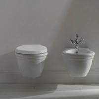 GLOBO Paestum Унитаз подвесной 57*38см, с комплектом креплений, цвет: белый