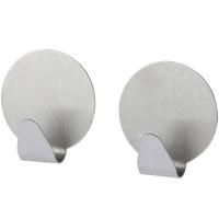 Крючки из нержавеющей стали на липкой ленте, 2 шт, в уп, арт, H20