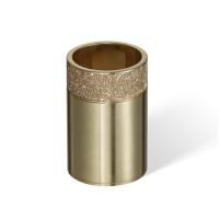 Decor Walther Rocks BOD1 Стакан настольный, с кристаллами Swarovski, цвет: золото матовое