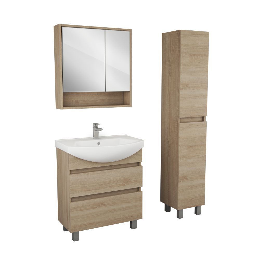 Тумба Eland 75, дуб сонома