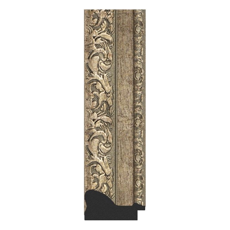 Зеркало Evoform Exclusive 85х55 Виньетка античное серебро