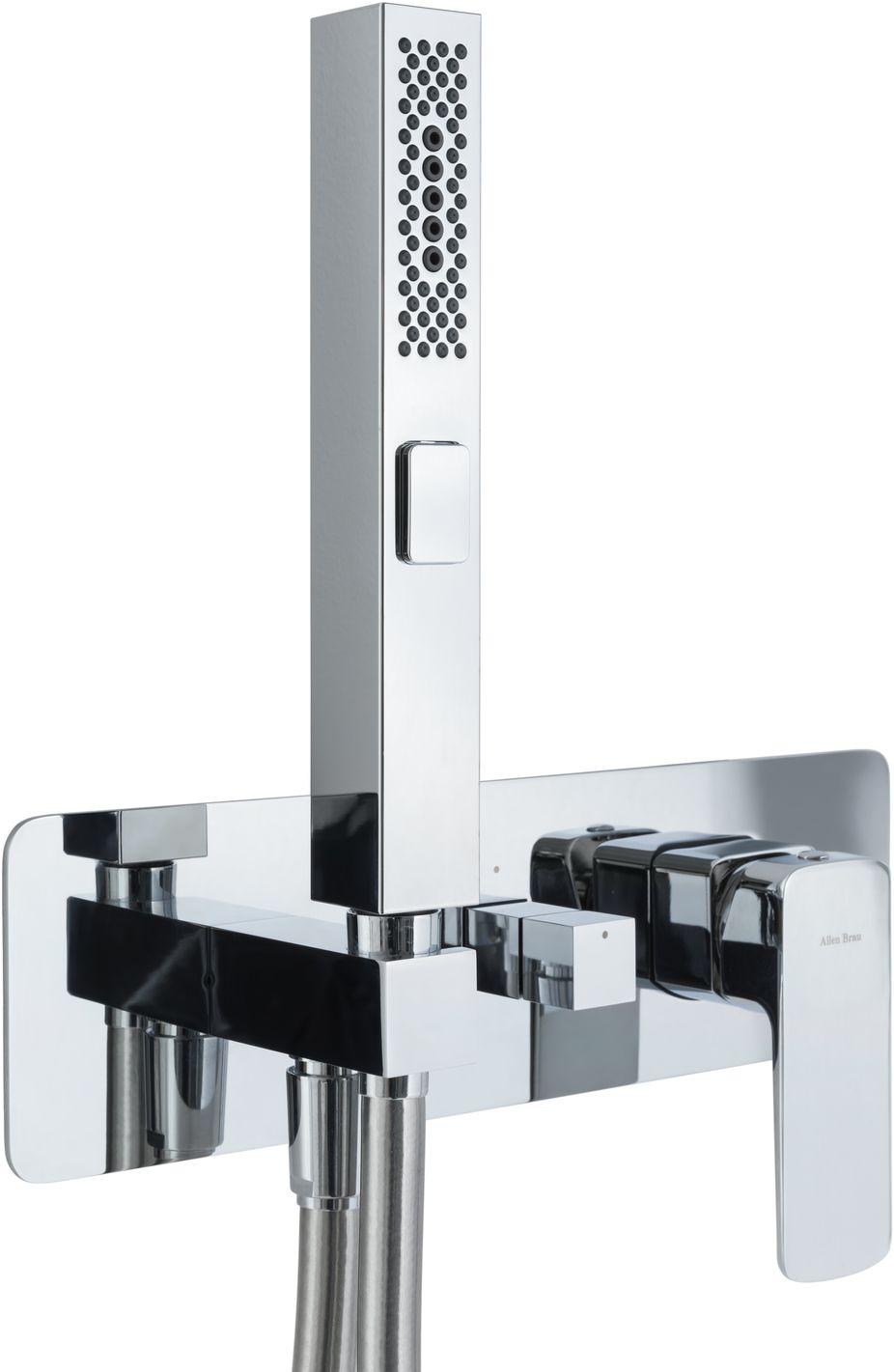 Смеситель для душа Allen Brau Infinity 5.21011-00 (с внутренней частью, 2 хода) хром, артикул 5.21011-00