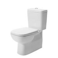 Duravit D-Code Бачок с механизмом двойного смыва, хром, 6/3 л для подключения снизу слева, 385x170мм, Цвет: Белый