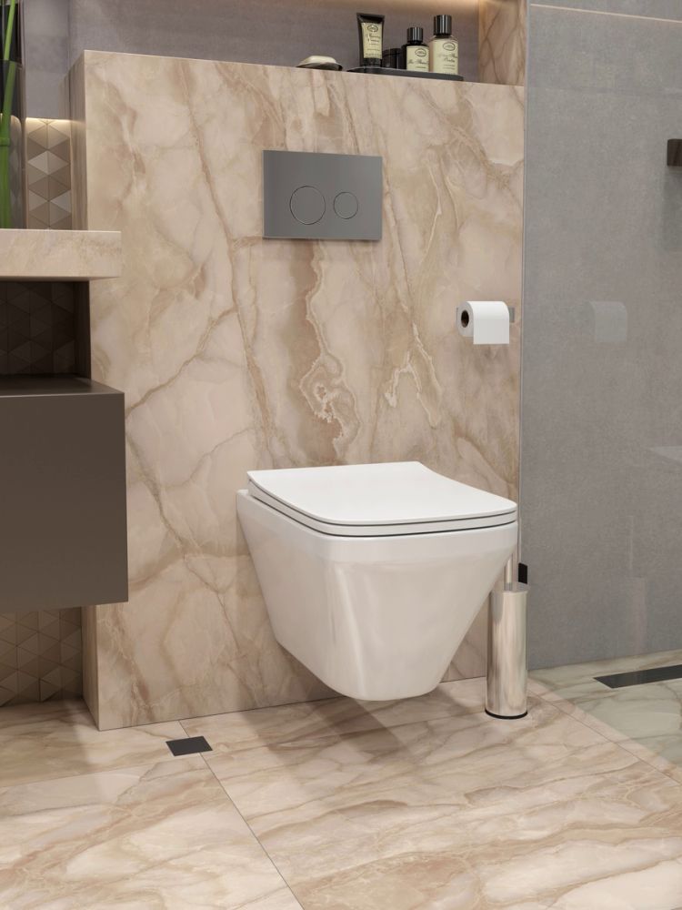 Унитаз подвесной Maretti Katrina безободковый с микролифтом, KA10PBM20-844, белый, артикул KA10PBM20-844