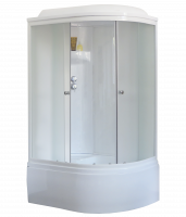 Душевая кабина Royal Bath RB 8120BK6-WC (белое/матовое) левая Душевая кабина Royal Bath RB 8120BK6-WC (белое/матовое) левая