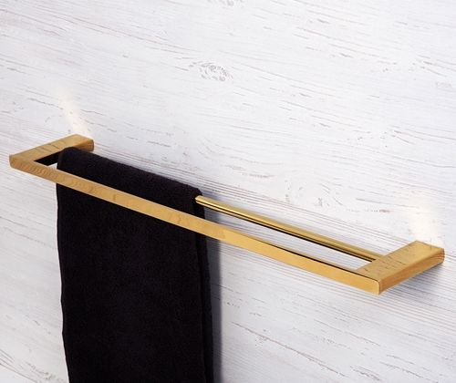 Полотенцедержатель WasserKRAFT Sauer K-7940 двойной Золото глянцевое Полотенцедержатель WasserKRAFT Sauer K-7940 двойной Золото глянцевое