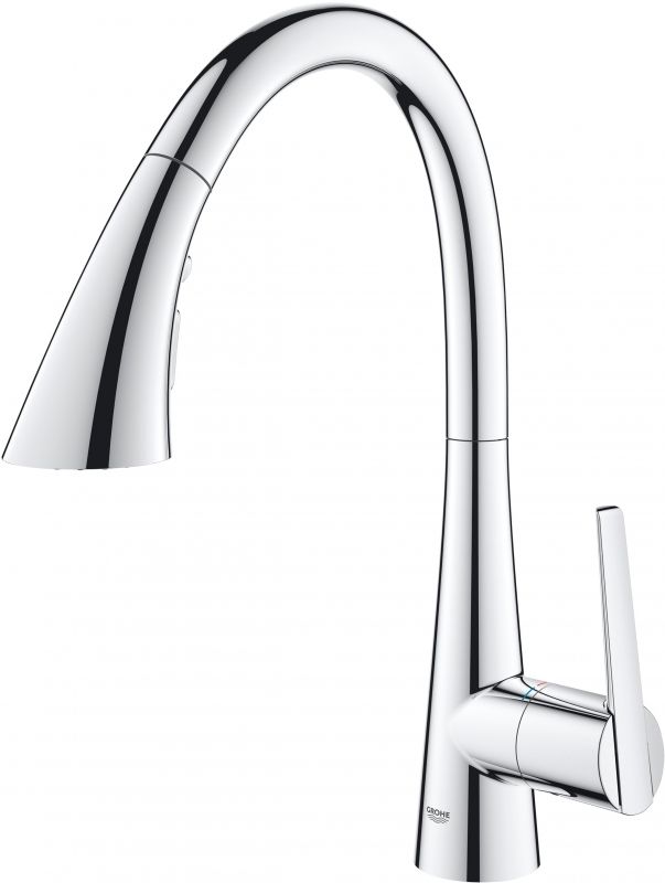 Смеситель для кухни GROHE Zedra New с выдвижной лейкой, хром (32294002) Смеситель для кухни GROHE Zedra New с выдвижной лейкой, хром (32294002)