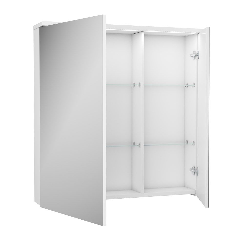 Зеркальный шкаф Malaren 80 с LED подсветкой