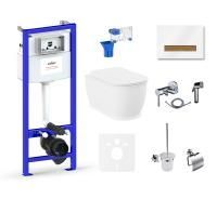 Комплект 10 в 1 Lavinia Boho Bell Pro Rimless 75110475, премиум со стеклянной клавишей