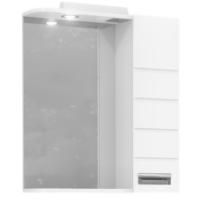 Зеркало со шкафом Raval Kub 60 с подсветкой R Белый