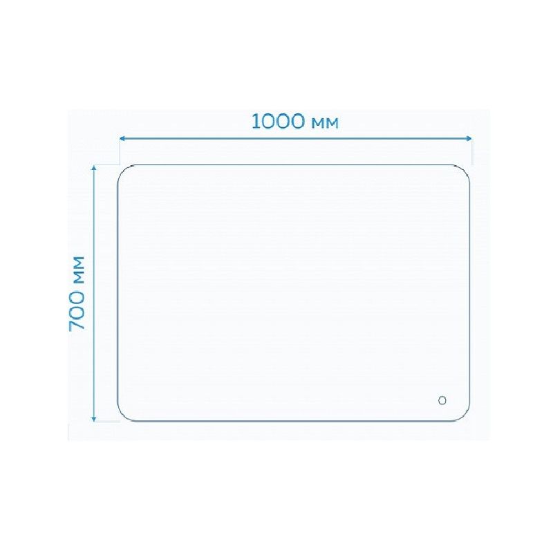 Зеркало Maretti Florenza FL1410070P34EL 100x70 см, артикул FL1410070P34EL