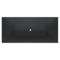 Duravit Vitrium Ванна прямоугольная  отдельностоящая 1850x850мм, с ножками, с2 наклонами для спины, цвет темно-серый матовый