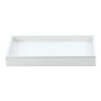 Decor Walther Brownie Tab L Лоток универсальный 28x16см, цвет: белая кожа