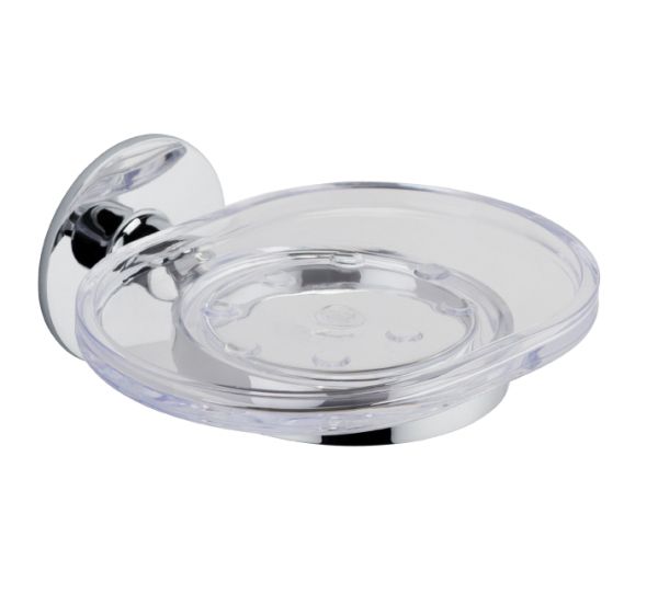 Мыльница Fixsen Round FX-92108 Хром