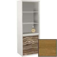 Шкаф пенал SanVit Стайл 32 pstyle с фактурой под дерево подвесной Акация светлая