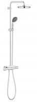 Душевая система с термостатом настенного монтажа GROHE Vitalio Start 210, хром (26814001)