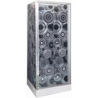 Душевой уголок Cerutti SPA ZQD91 90х90 профиль Хром стекло тонированное с рисунком Душевой уголок Cerutti SPA ZQD91 90х90 профиль Хром стекло тонированное с рисунком