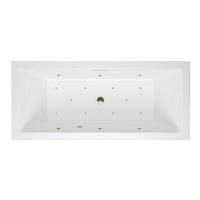 Ванна EXCELLENT Heaven Slim 160x75 "RELAX" (золото)