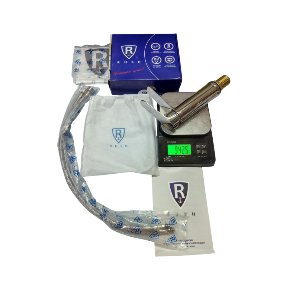 Смеситель для умывальника RUSH EGO (EG5308-11), артикул EG5308-11