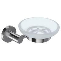 Мыльница подвесная JACOB DELAFON CLASSIQUE E77827-CP (стекло, хром/белый, на стену), шт