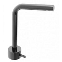 Fantini AF/21 Смеситель для раковины, 1 отв., без донного клапана, излив 155мм, цвет: Matt Gun Metal PVD