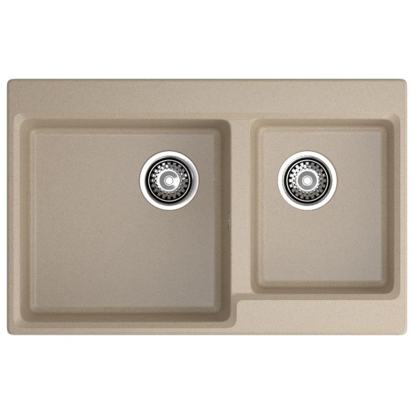 Кухонная мойка GranFest LEVEL 780K, песочный