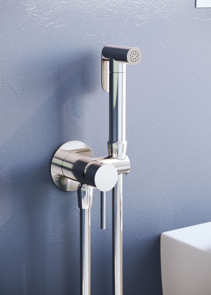 Гигиенический душ со смесителем инсталляционный RGW SP-211