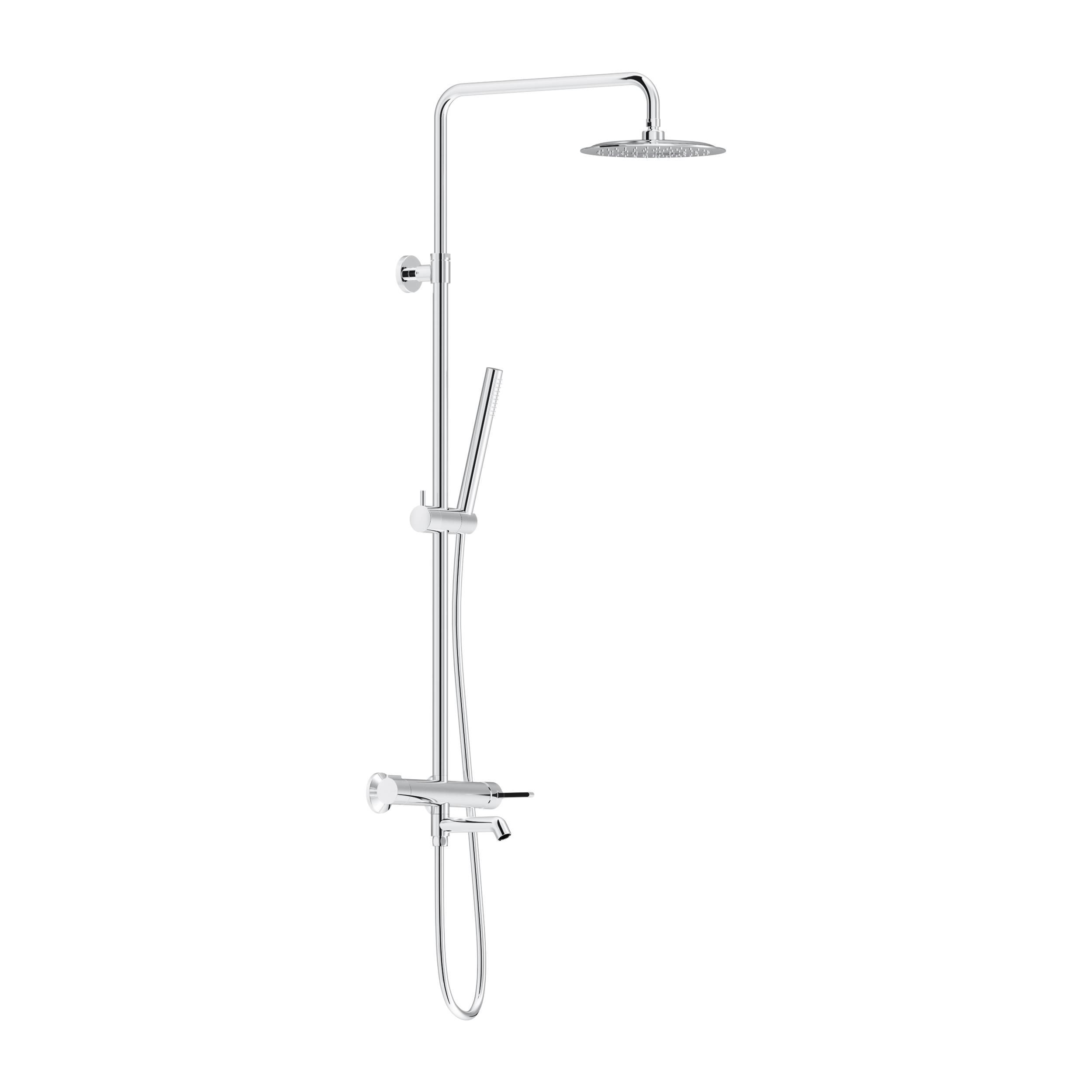 936740000 Scandinavian Pure душевая система с ванно душевым смесителем, хром 936740000 Scandinavian Pure душевая система с ванно душевым смесителем, хром