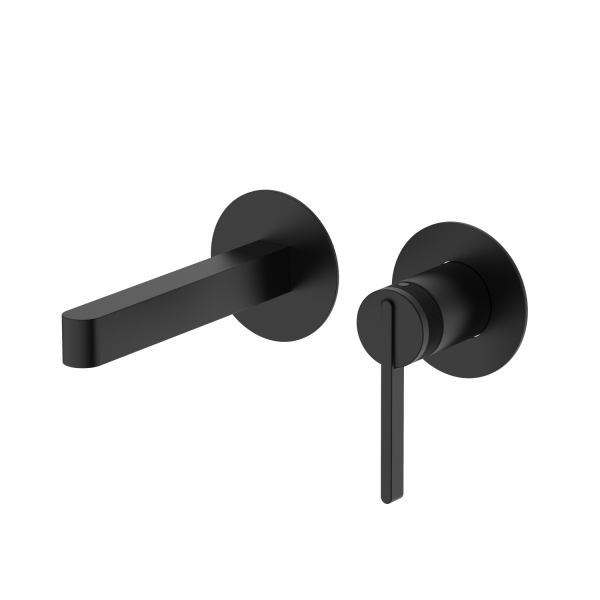 Смеситель для раковины DQ Bonn встраиваемый настенный черный (DA1704405)