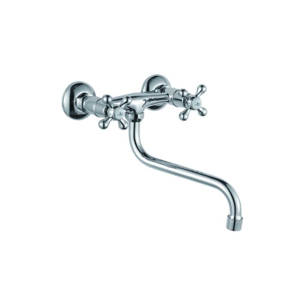 Смеситель для кухни настенный D-Lin D141810, хром