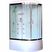 Душевая кабина Royal Bath RB 8120BK3-WT-CH (белое/прозрачное) левая Душевая кабина Royal Bath RB 8120BK3-WT-CH (белое/прозрачное) левая