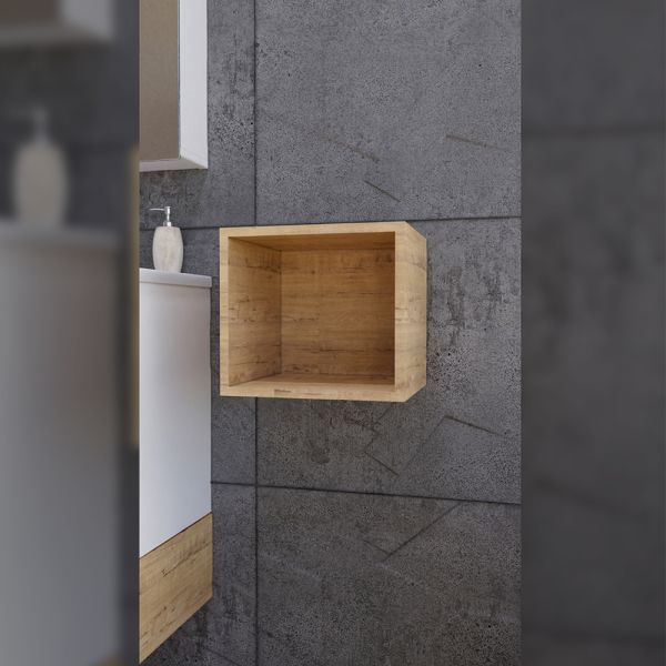 Ниша для пенала Бриклаер КРИСТАЛЛ 35 см, дуб бунратти