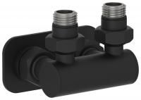 Модуль 2х1/2" угловой EU50 (МУАР Темный Титан (РЕ-64))