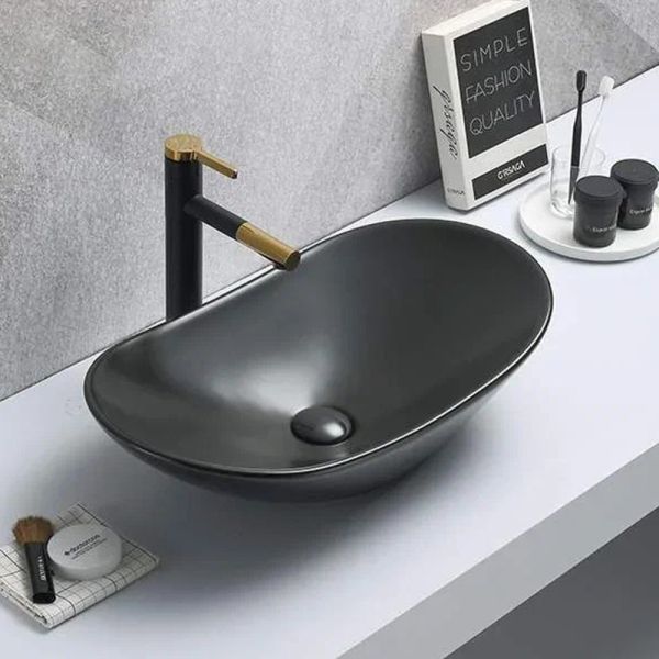 Раковина чаша Velvex 7811AMB, черный