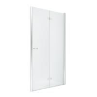 Дверь в нишу NEW TRENDY NEW SOLEO складные R 70x195 D-0130A (хром)