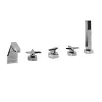 Stella Stella Смеситель на борт ванны на 5 отверстий 3256/308, цвет: хром