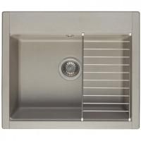 Кухонная мойка Акватон Делия 60 1A715232LD250 Серый шелк