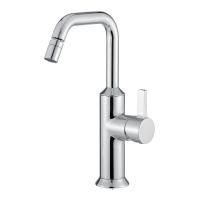 SIRIUS Смеситель для биде моноком.(без слива), хром