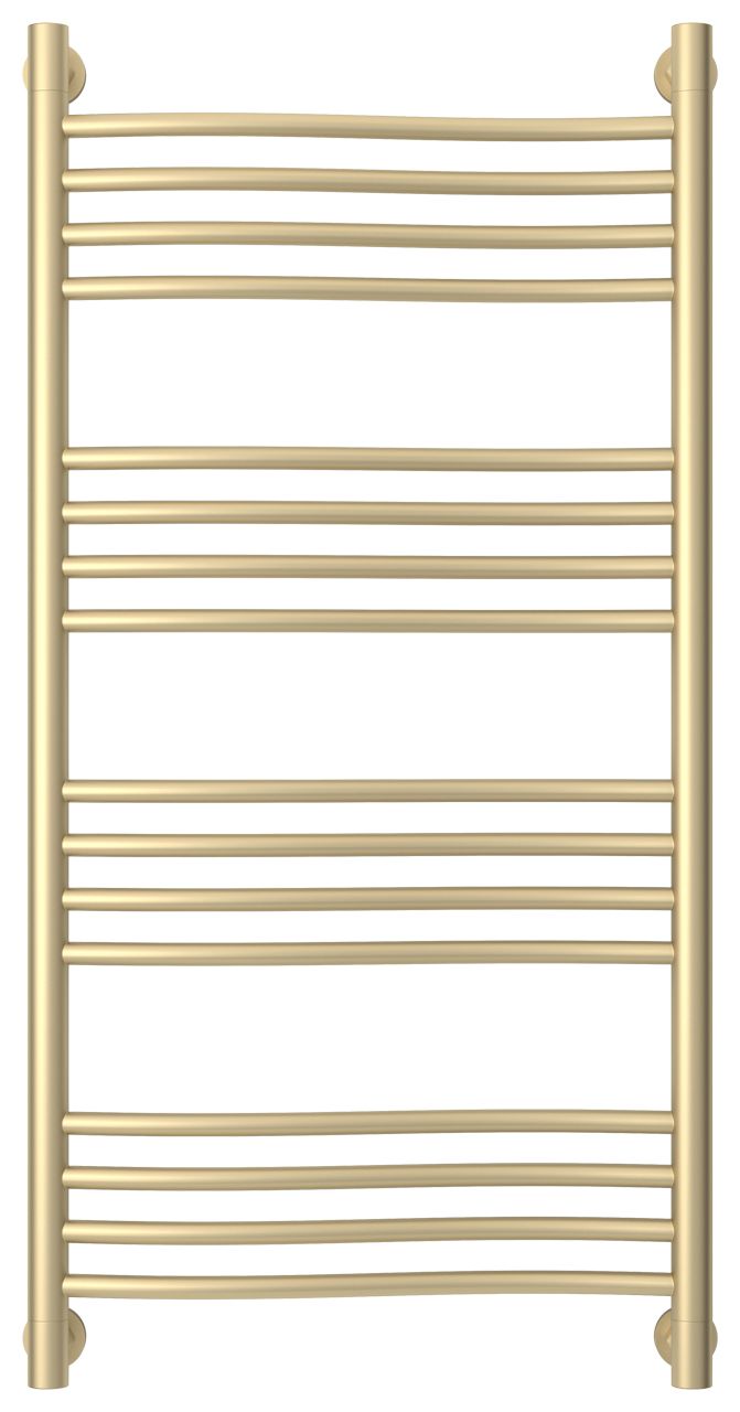 Полотенцесушитель водяной "ФЛЮИД+" 1000х500 (Матовая Шампань)