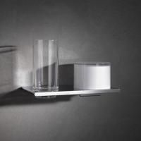 держатель со стаканом и дозатором Keuco Edition 400 11553 019000 Хром