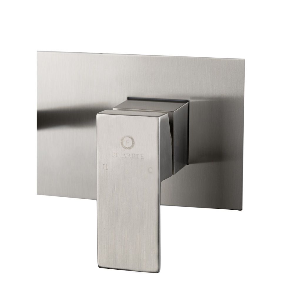 Смеситель для раковины встраиваемый FILARETE Fing FL4040NK, никель