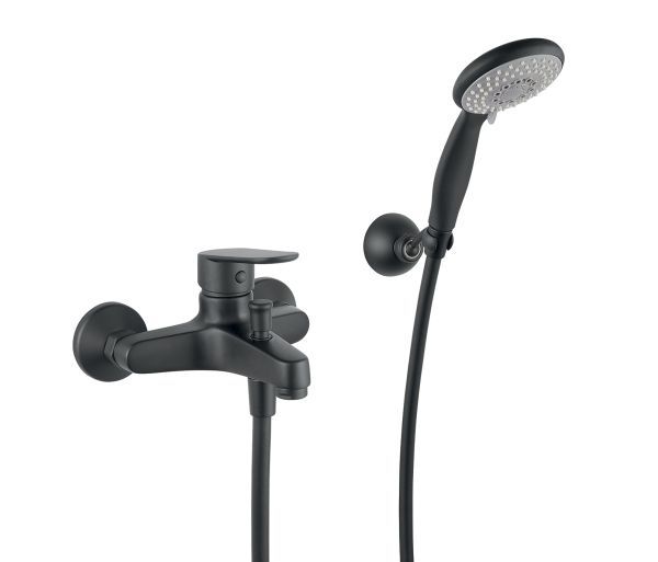 Смеситель для ванны Fiore KEVON BLACK MATT 81NN1509, черный