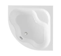 Акриловая ванна Lavinia Boho Aveo 37040150, усиленный армированный корпус ванны, 150x150 см