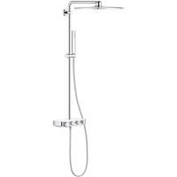 Душевая система GROHE Euphoria SmartControl 310 DUO Cube с термостатом, белая луна (26508LS0) Душевая система GROHE Euphoria SmartControl 310 DUO Cube с термостатом, белая луна (26508LS0)