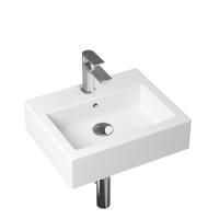 Комплект 4 в 1 Lavinia Boho Bathroom Sink 21510376, накладная фарфоровая раковина 50.5 см, смеситель, латунный сифон, донный клапан quick-clac