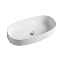 ARTCERAM COGNAC Раковина настольная 68x35 см, цвет матовый белый, Saniglaze