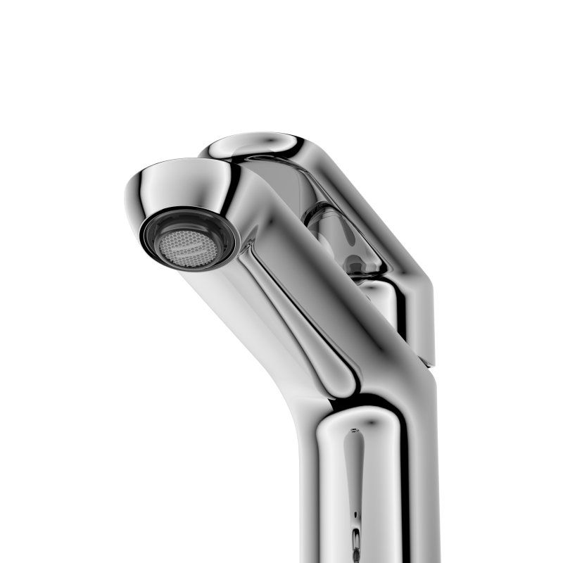 STYLUS-LS-IN Смеситель для раковины однорычажный с донным клапаном, сатин, артикул STYLUS-LS-IN